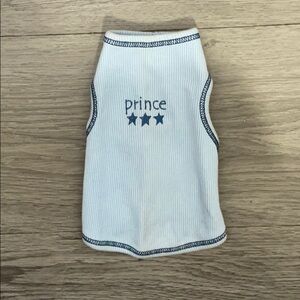 Prince doggie tank just in time for Christmas 🌲